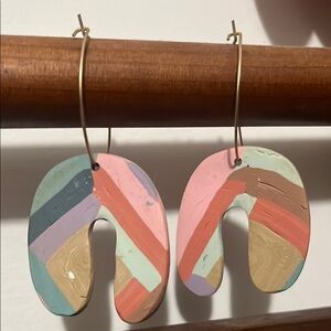 Colorful Hoop Earrings